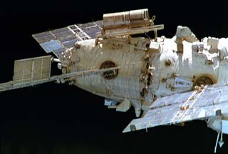 View of the Spektr module